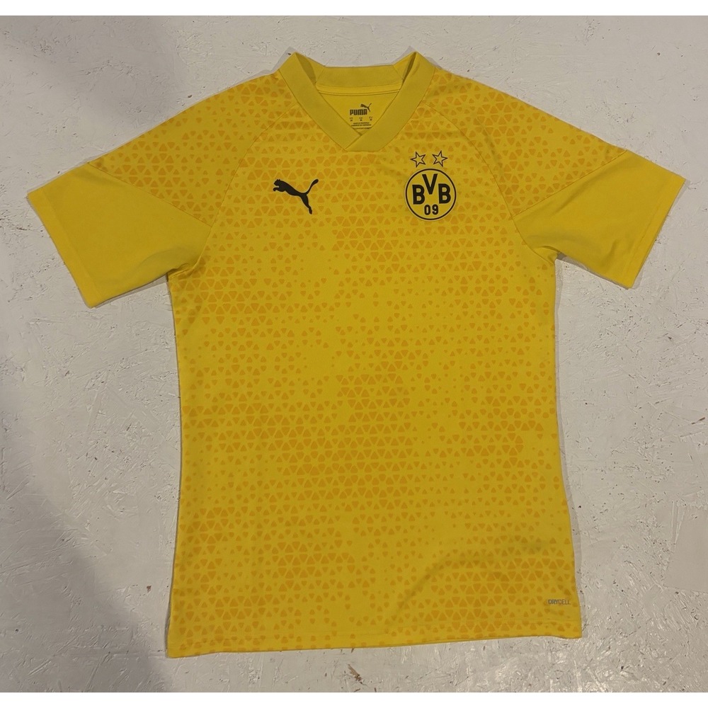 PUMA BORUSSIA DORTMUND 2023/24 SOCCER TRAINING JERSEY SHIRT MENS SIZE M
